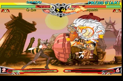 Screen ze hry Darkstalkers 3