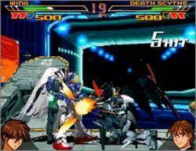 Screen ze hry Gundam Battle Assault 2