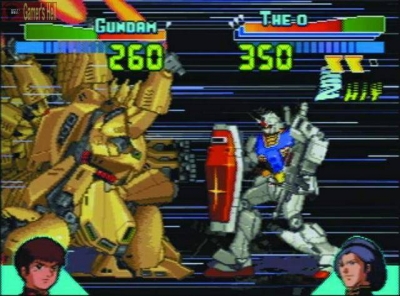 Screen ze hry Gundam Battle Assault