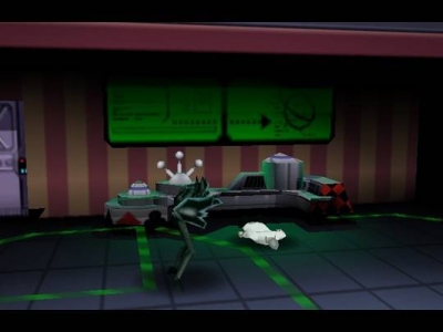 Screen ze hry Batman Beyond: Return of the Joker