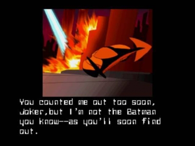 Screen ze hry Batman Beyond: Return of the Joker