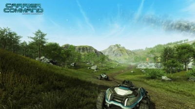 Screen ze hry Carrier Command: Gaea Mission