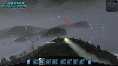 Screen ze hry Carrier Command: Gaea Mission