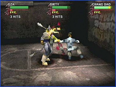 Screen ze hry Wu-Tang Shaolin Style