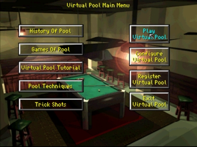 Screen ze hry Virtual Pool