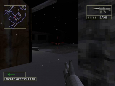 Screen ze hry Tom Clancy´s Rainbow Six: Lone Wolf