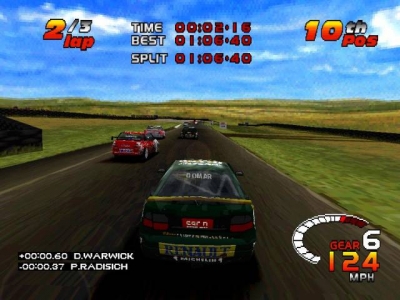 Screen ze hry TOCA 2: Touring Car Challenge