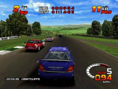 Screen ze hry TOCA 2: Touring Car Challenge