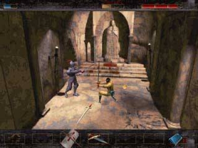 Screen ze hry Time Commando