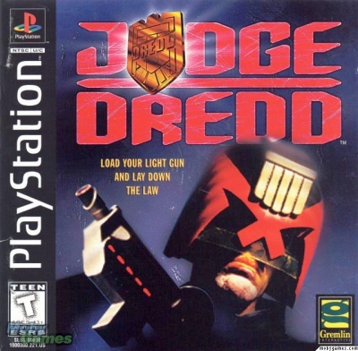 Obal hry Judge Dredd