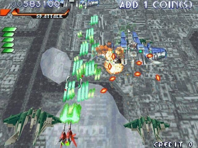Screen ze hry RayStorm
