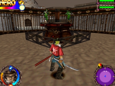 Screen ze hry Rising Zan: The Samurai Gunman