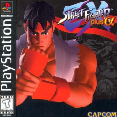 Obal hry Street Fighter EX Plus Alpha