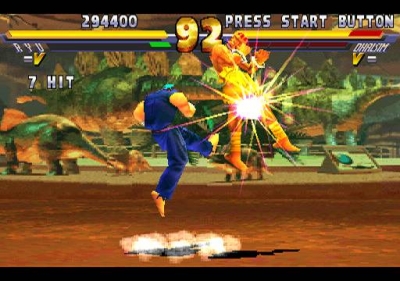 Screen ze hry Street Fighter EX 2 Plus