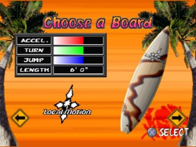 Screen ze hry Surf Riders