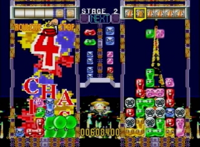Screen ze hry Tecmo Stackers