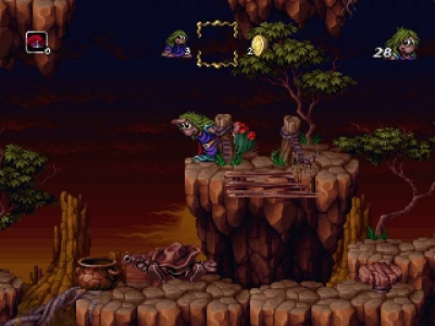 Screen ze hry The Adventures of Lomax