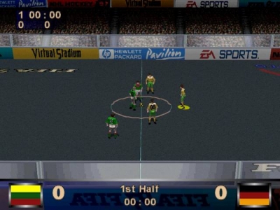 Screen ze hry FIFA Soccer 97