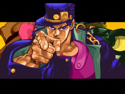 Screen ze hry JoJos Bizarre Adventure