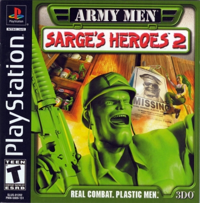 Obal hry Army Men: Sarges Heroes 2