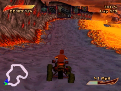 Screen ze hry ATV Mania