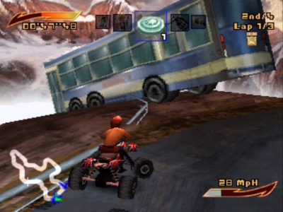 Screen ze hry ATV Mania