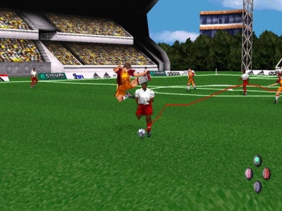 Screen ze hry Adidas Power Soccer 98