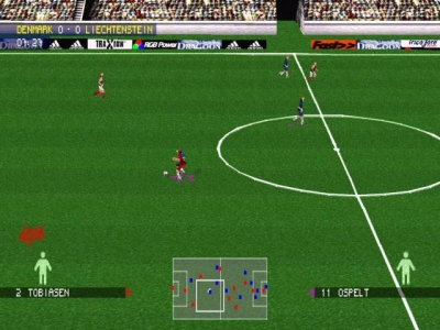 Screen ze hry Adidas Power Soccer 98