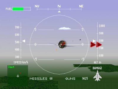 Screen ze hry Air Combat