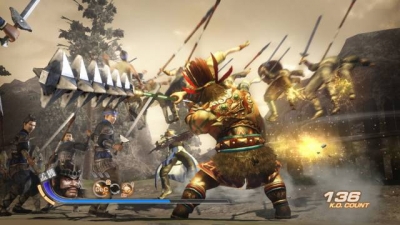 Screen ze hry Dynasty Warriors 7