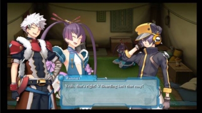 Screen ze hry Ar Tonelico Qoga: Knell of Ar Ciel