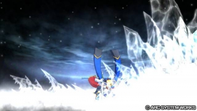 Screen ze hry BlazBlue: Continuum Shift Extend