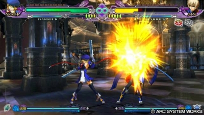 Screen ze hry BlazBlue: Continuum Shift Extend