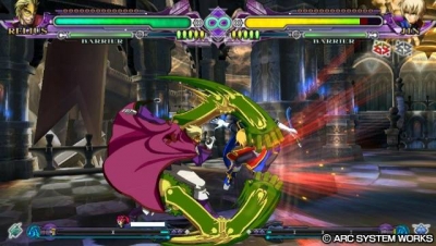 Screen ze hry BlazBlue: Continuum Shift Extend