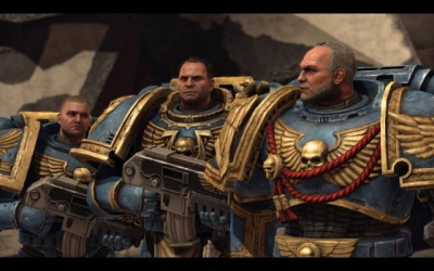 Screen ze hry Warhammer 40,000: Space Marine