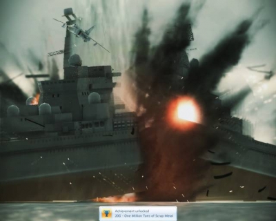 Screen ze hry Ace Combat: Assault Horizon