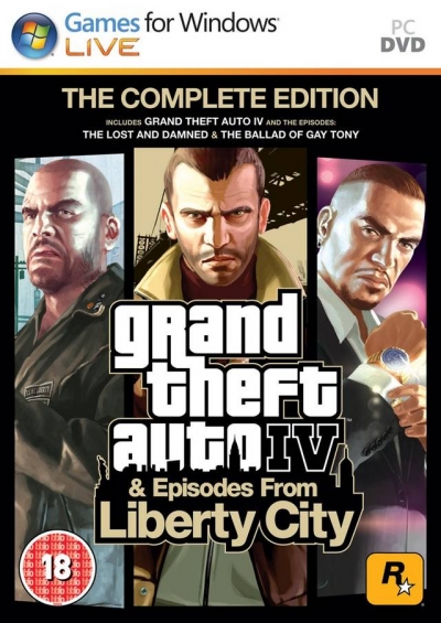 Obal hry Grand Theft Auto IV: The Complete Edition