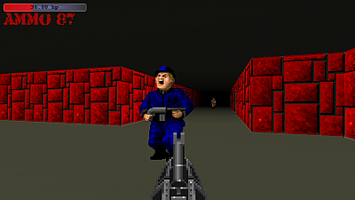 Screen ze hry Wolfenstein 3-D: Spear of Destiny
