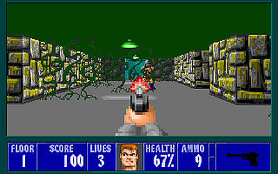Screen ze hry Wolfenstein 3-D: Spear of Destiny