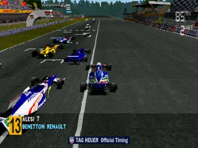Screen ze hry Formula 1 Championship Edition