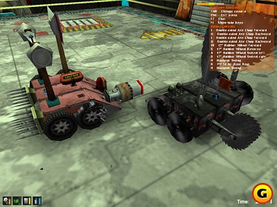 Screen Robot Arena