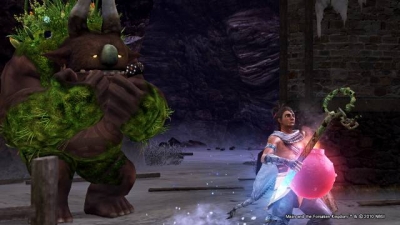 Screen ze hry Majin and the Forsaken Kingdom