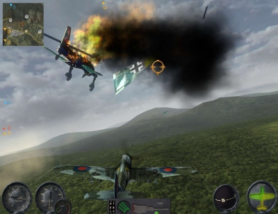 Screen ze hry Combat Wings: Battle of Britain
