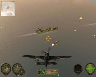 Screen ze hry Combat Wings: Battle of Britain