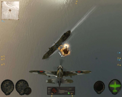 Screen ze hry Combat Wings: Battle of Britain
