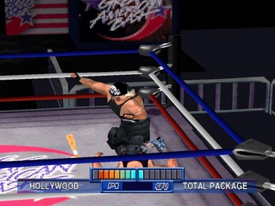 Screen ze hry WCW Mayhem