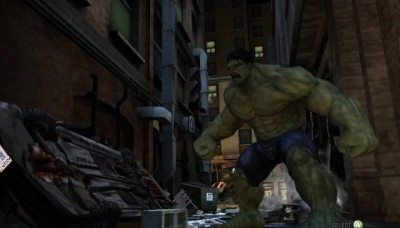 Screen ze hry The Incredible Hulk