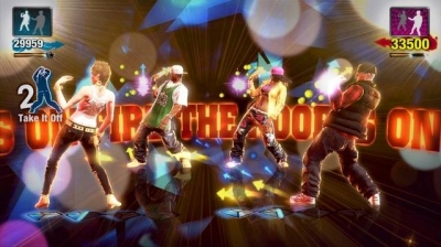 Screen ze hry The Hip Hop Dance Experience