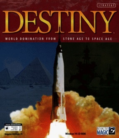 Obal hry Destiny: World Domination From Stone Age to Space Age