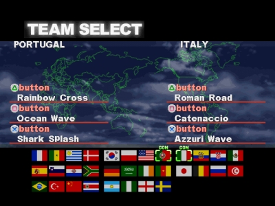 Screen ze hry Super Shot Soccer